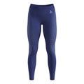 Performance Warm Eco Big Logo Bottom Long Tight Women-blue