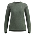 Essential Seamless Crew Neck Long sleeve Women-olive