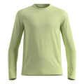 Essential Seamless Crew Neck Long sleeve Men-lime