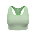 Seamless Medium Padded Sport Sports bras Women-mint
