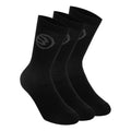Tennis Socks 3 Pack-Black