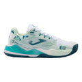 Spin Padel shoe Women - turquoise, white