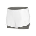 Nica Tech 2 In 1 Shorts Women-White,Grey