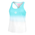 Crew Gradiant Tank Top Women-Turquoise,White
