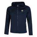 Crew Hood Training Jacket Men-Dark Blue