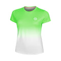 Crew Gradiant T-Shirt Girls-Neon Green,White
