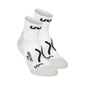 Super Fast Running Socks 2 Pack Men-White,Black