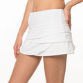 Scallop Skirt Women - white