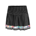 Shibori Wave 14in Skirt Women - black, multicoloured