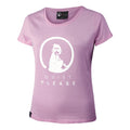 Baseline Logo Glitter T-Shirt Women - pink,