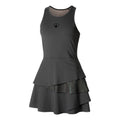 Flounce Dress Women - anthracite,