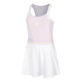 Mind Volley Dress Women-Lilac,White