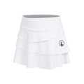 Flounce Skirt Girls-white