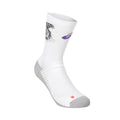 Performance Run Crew  Running Socks - white, red