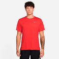 Miler Running shirt Men - lightred, silver
