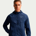 Stride Running jacket Men - dark blue, silver