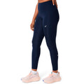 Road High Waist Running tights Women-dark blue