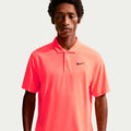 Dri-Fit Victory Court Solid Polo Men - coral, black