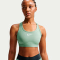 Swoosh Medium Sports bras Women - sage, white
