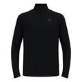 Essential 1/2 Zip Running shirt Men-black, black