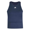 Y-Tank Midi Tank Top Women - dark blue, white