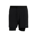 D4T 2in1 Shorts Men-black