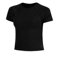 Motion Mesh T-Shirt Women-black, grey