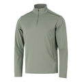 Leon Quarter Zip Long sleeve Men-olive