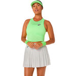 ASICS Tennis apparel ASICS Match Jacquard Crop  Tank top Women-lime