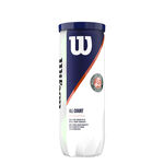 Wilson Tennis balls Wilson Roland Garros All Court 3 Ball Tube