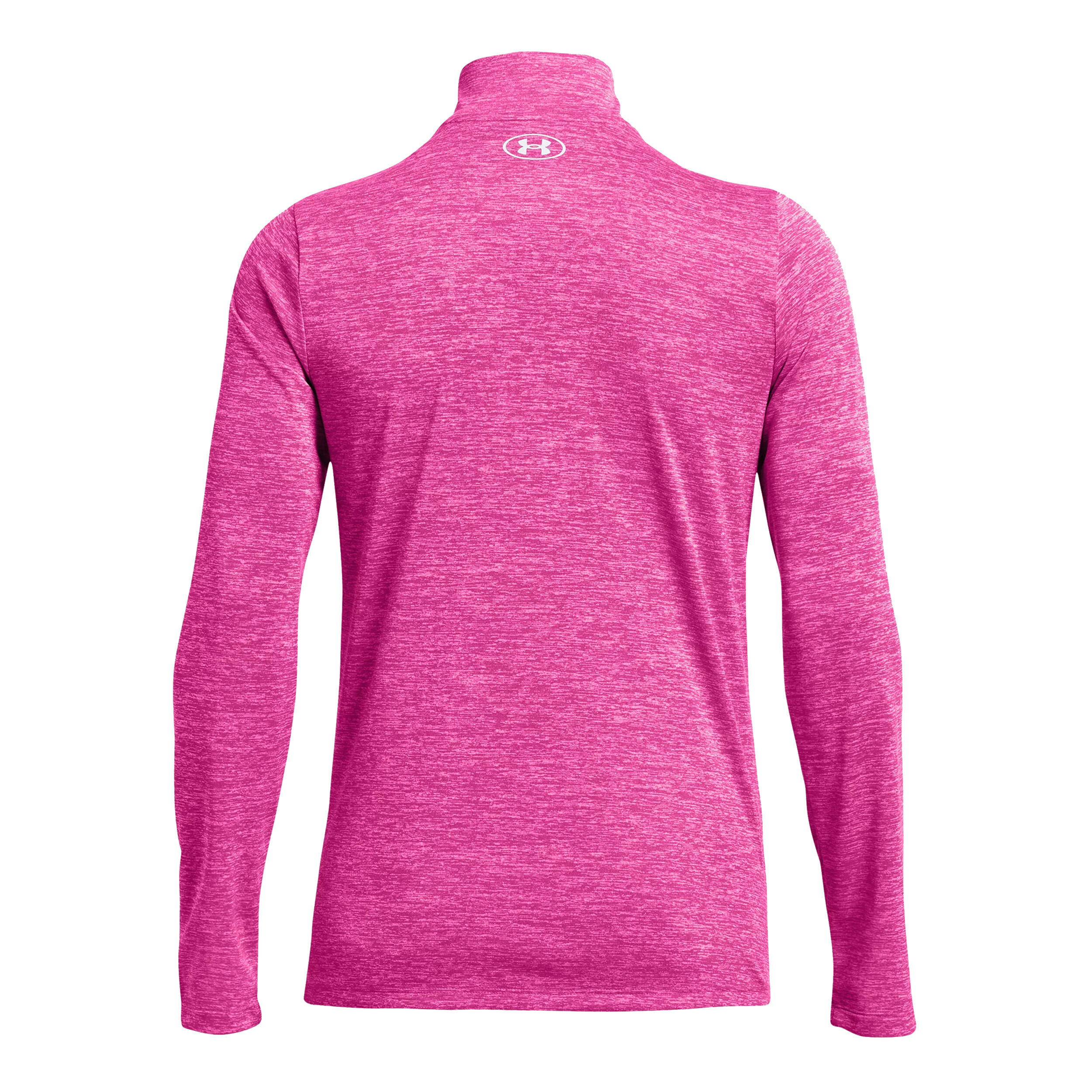 Under armour new arrivals half zip pink
