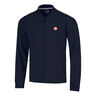 Solid  Training jacket Men-dark blue