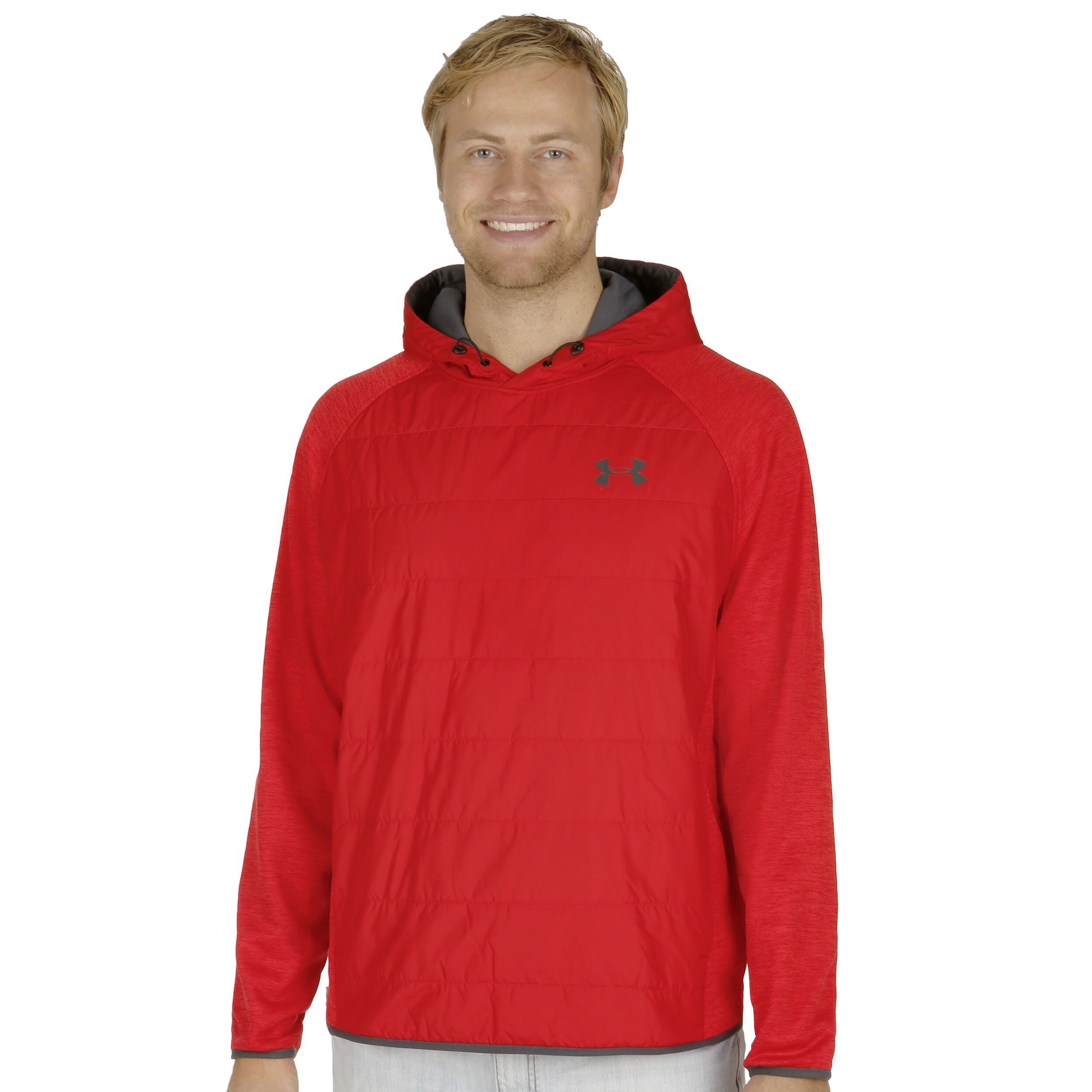 Swacket Insulated Popover Hoody Men Red Black