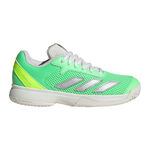 adidas Tennis shoes adidas Courtflash All court shoe Kids-green, silver