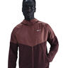 Miler Running jacket Men - dark red, bronze