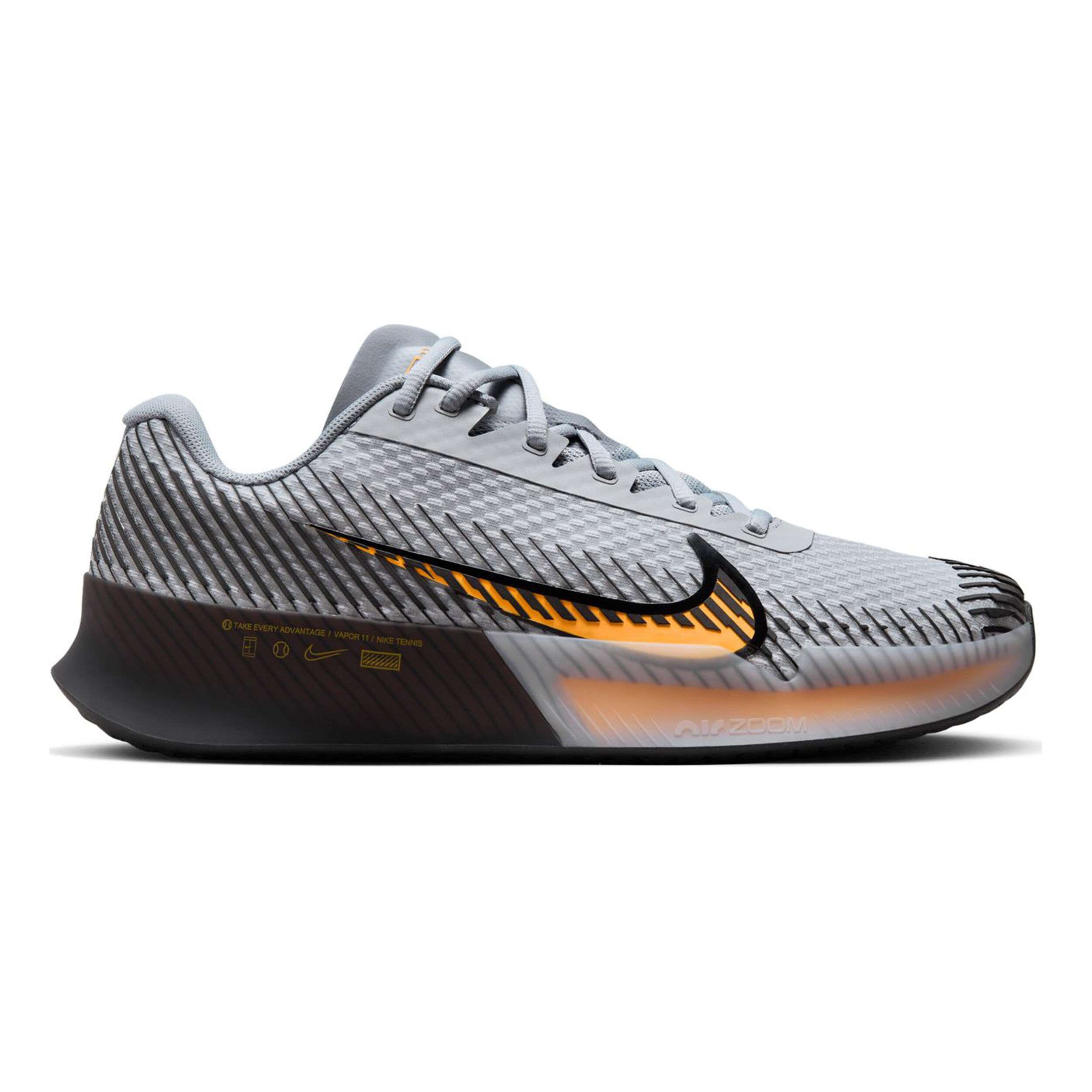 Buy Nike Air Zoom Vapor 11 All Court Shoe Men Grey Orange online Tennis Point COM