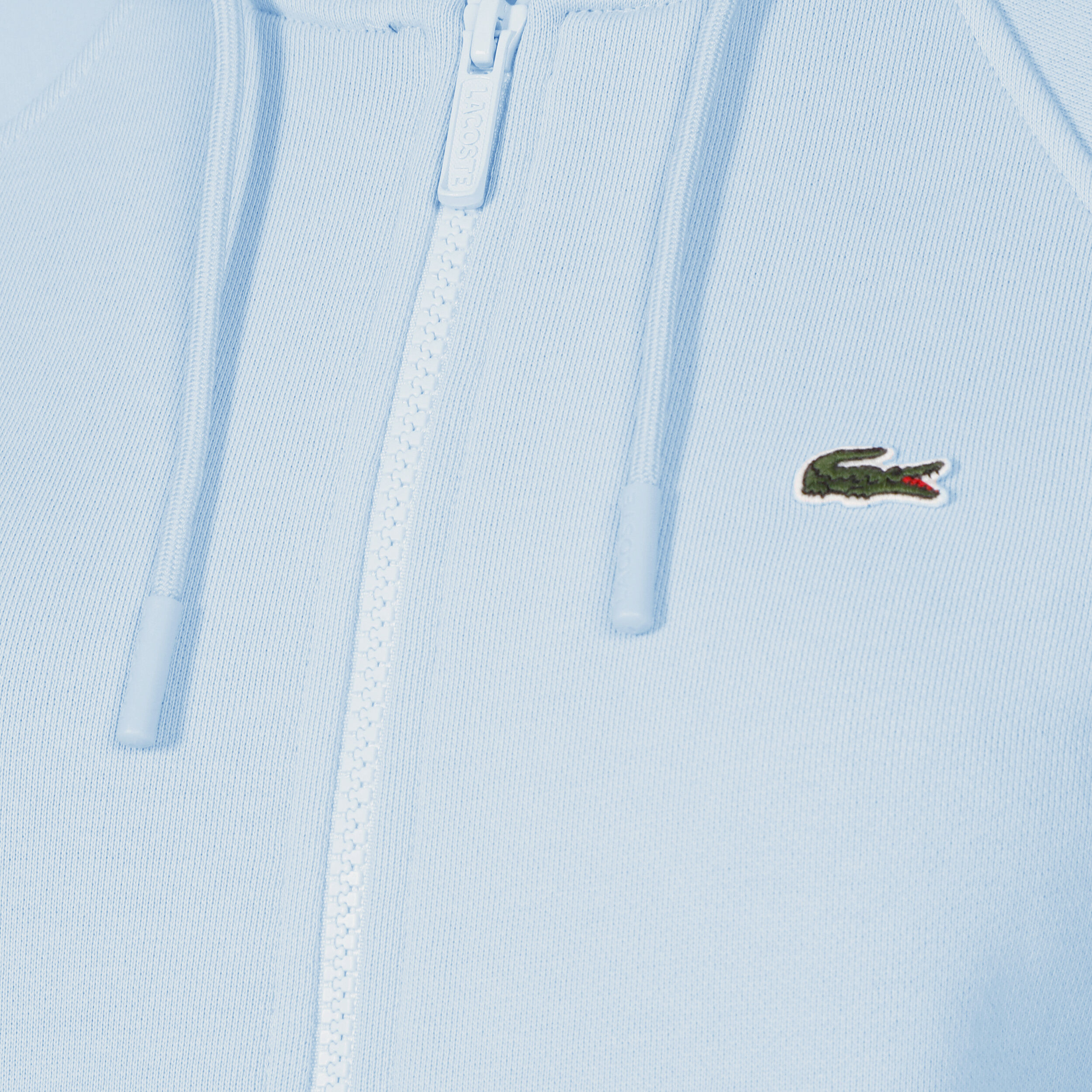 Buy Lacoste Lifestyle Fleece Zip Hoodie Women Light Blue