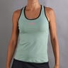 Mile Tank Top Women-Green,Dark Blue