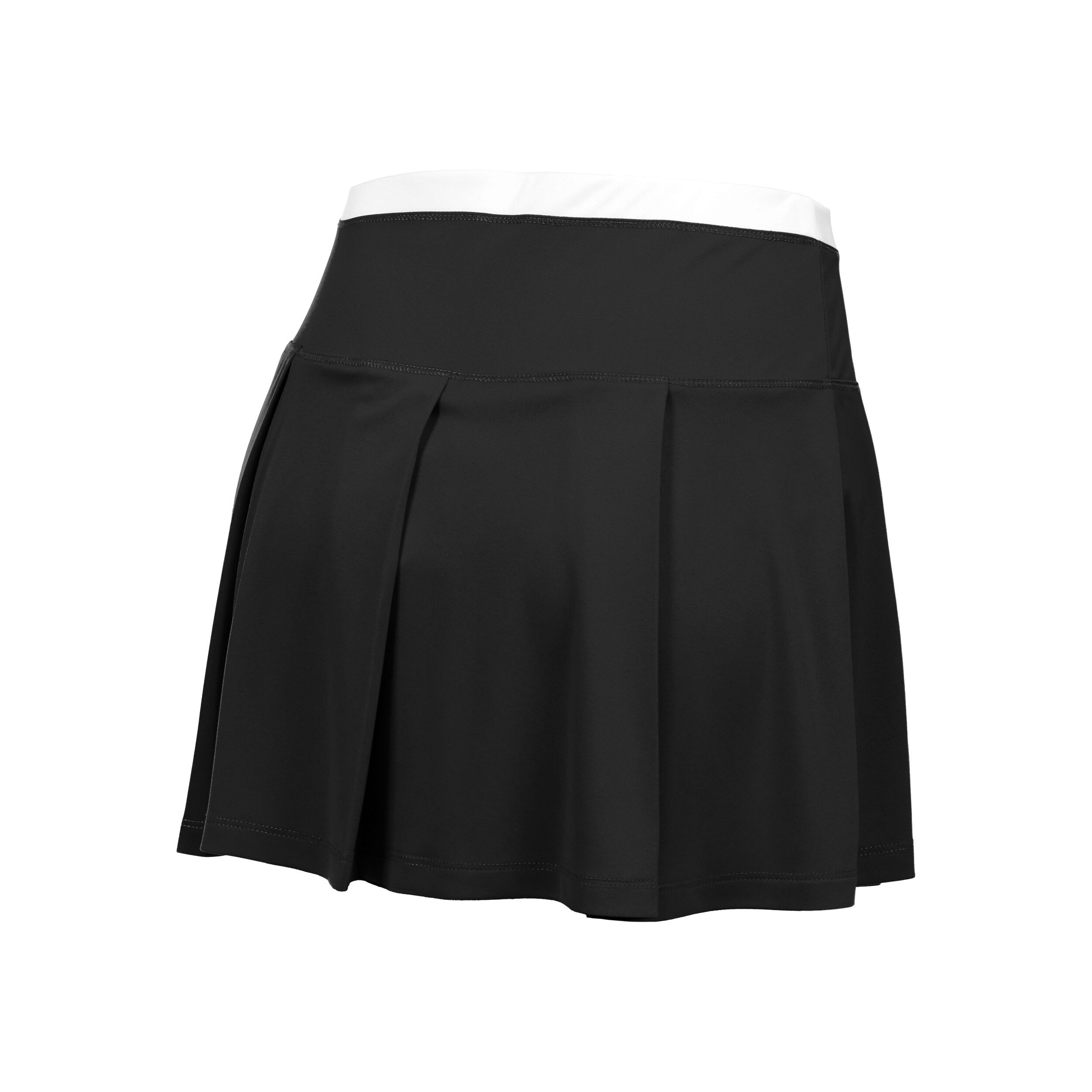 White tennis skirt sales with black stripe