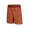 Court Dri-FIT Victory High Rise 9in All Over Print Shorts Men-Orange,Brown