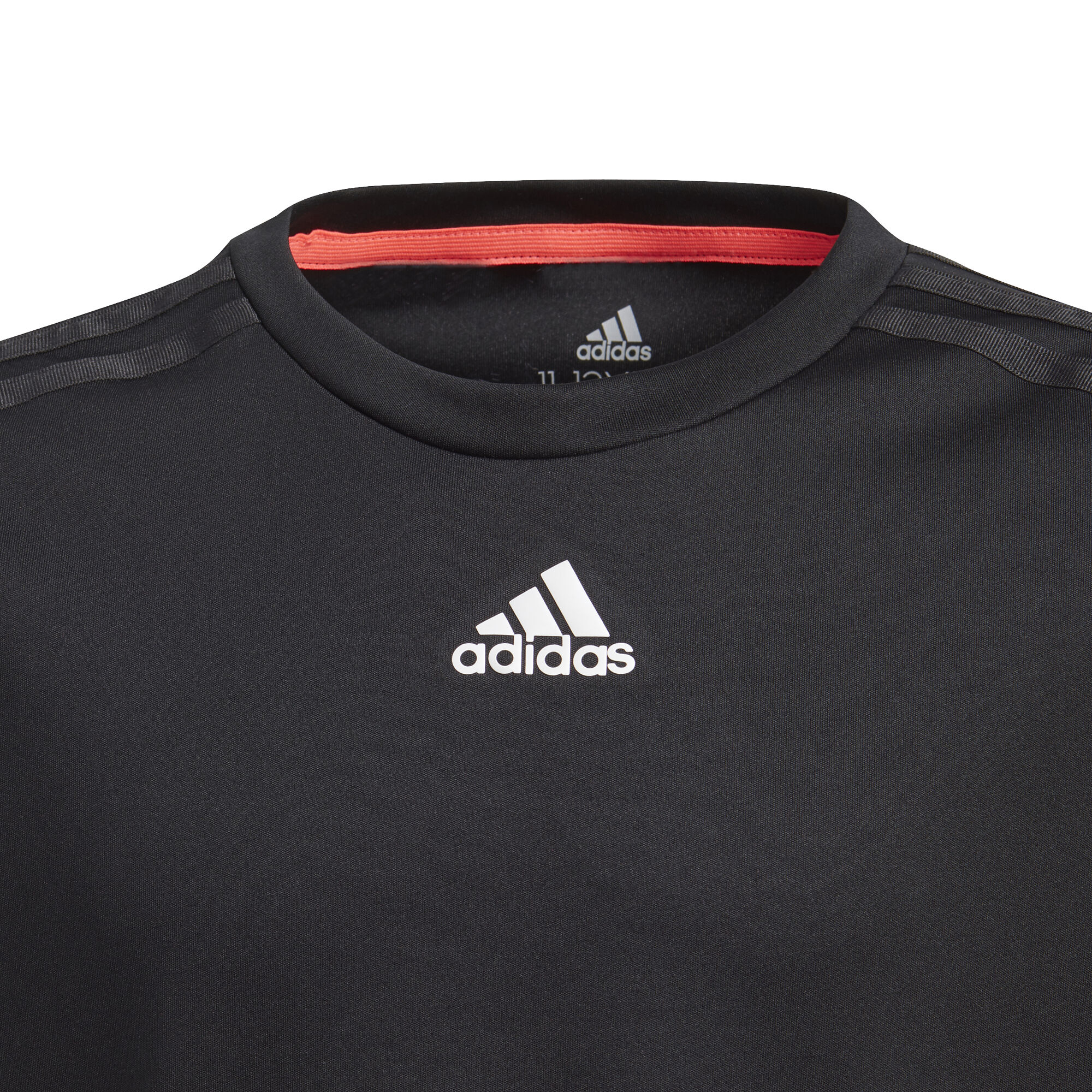Buy adidas A.Rdy 3 Stripes T Shirt Boys Black Coral online Tennis Point COM
