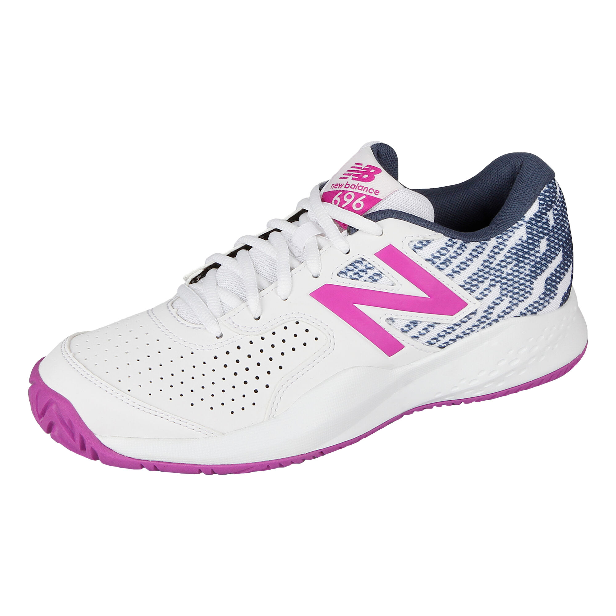 Buy New Balance 696 V3 All Court Shoe Women White Violet online