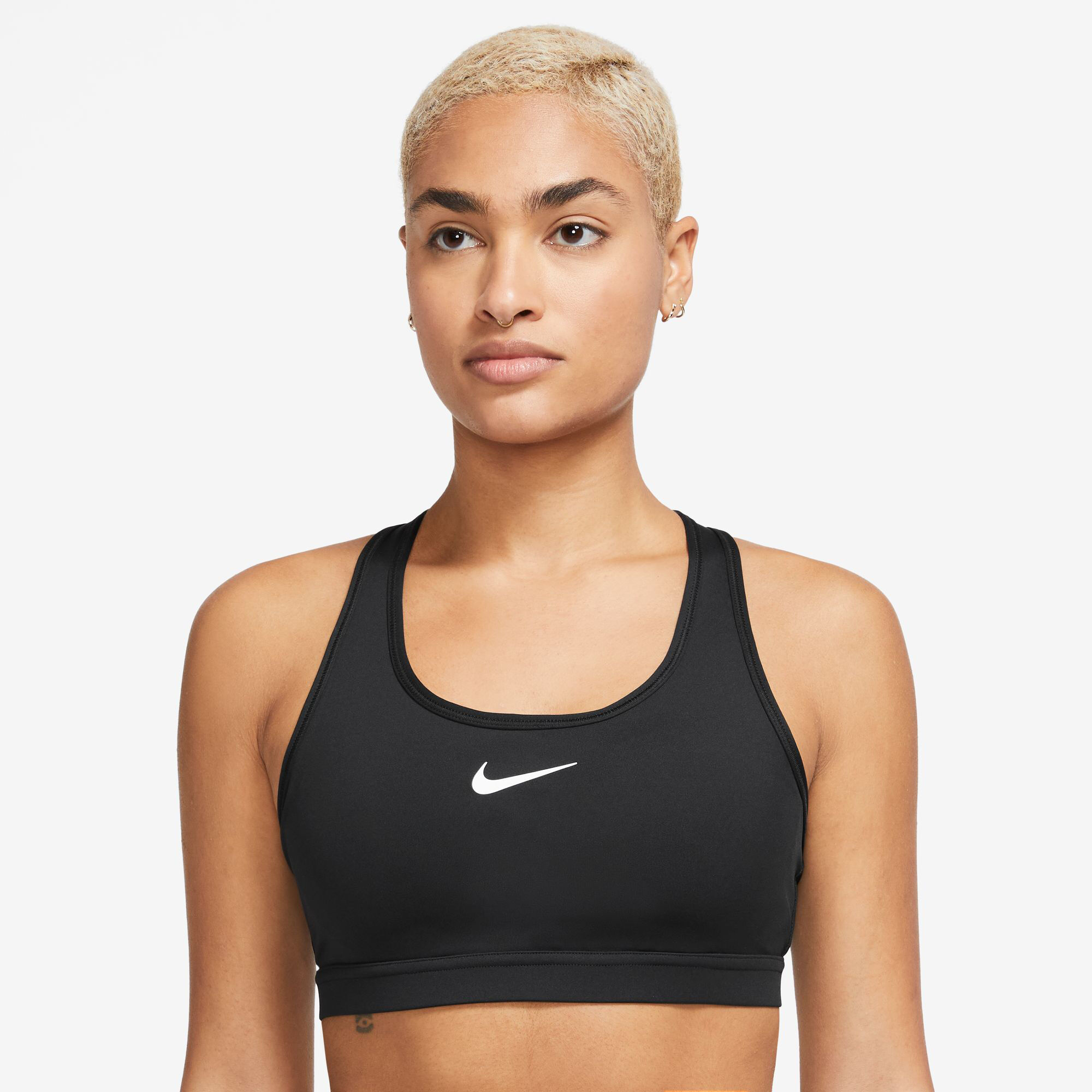 ★★Nike★★ Swoosh Medium Support Pad Sports Bra W Black Wh Amazon.com: Nike Swoosh Women's Medium-Support 1-Piece Pad