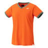 Crew Neck T-Shirt Women-Orange