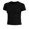 Motion Mesh T-Shirt Women-black, grey