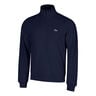 High Neck Sweatshirt Men-Dark Blue
