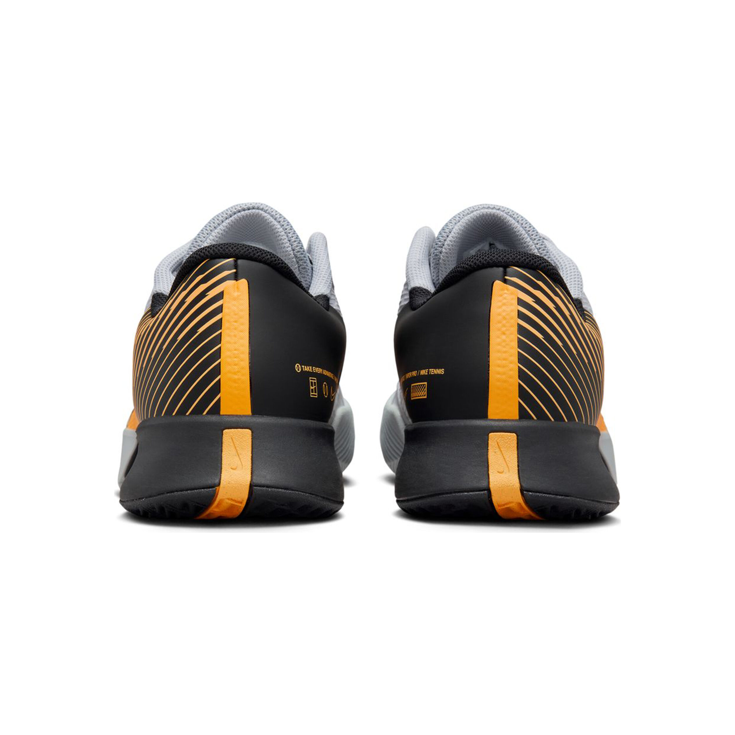 Nike Air Zoom Vapor Pro 2 Clay Court Shoe Men Grey, Orange