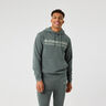 Classic Print Hoody Men-dark green