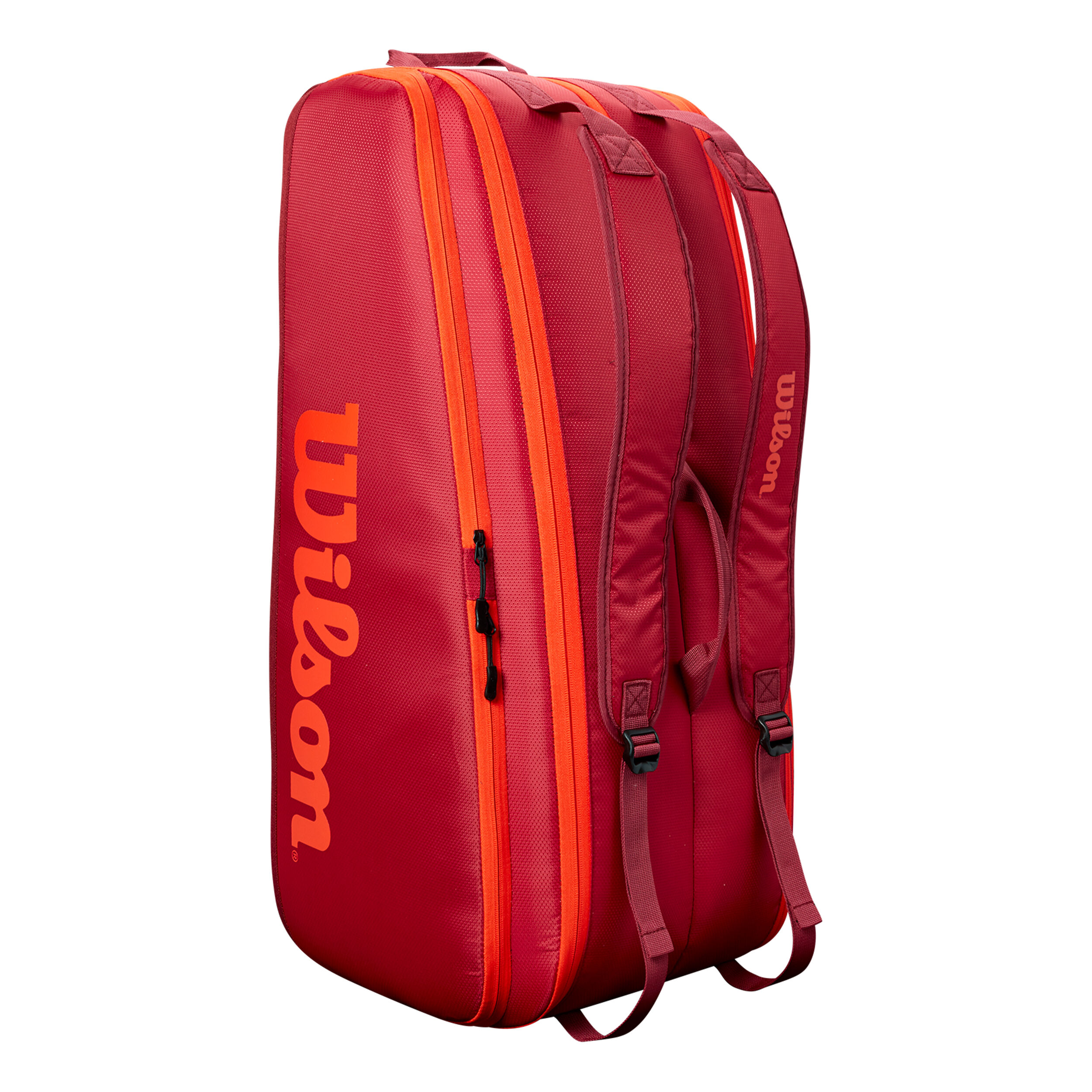 Tour Racket Bag 12 Pack Dark Red Orange