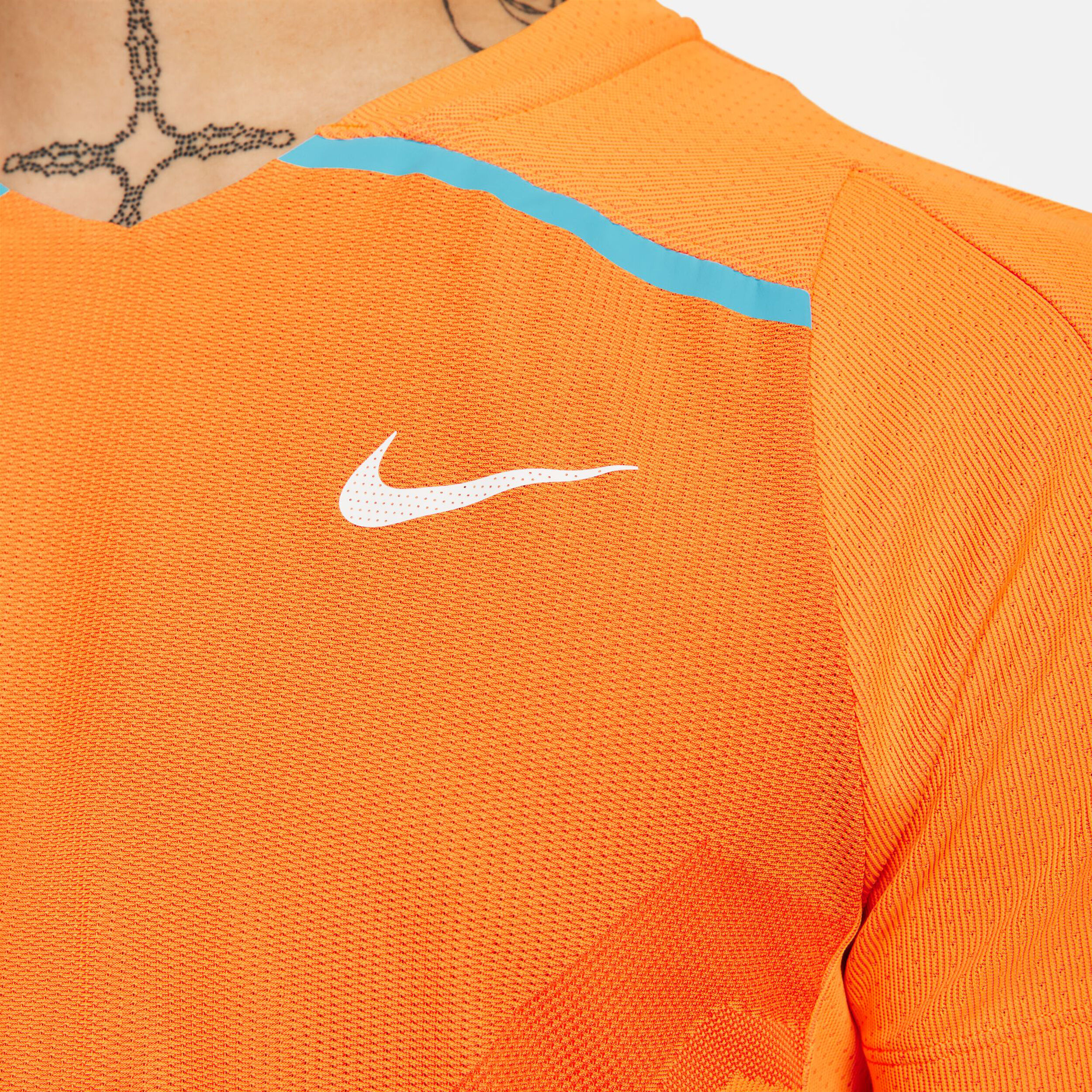 Orange dri fit shirt shop